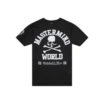 Mitchell Ness Logo print T shirt