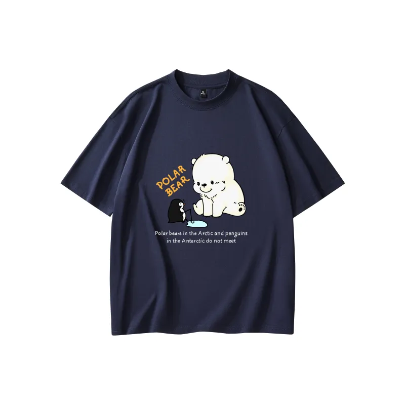 POLAR BEAR T Shirts Unisex-10