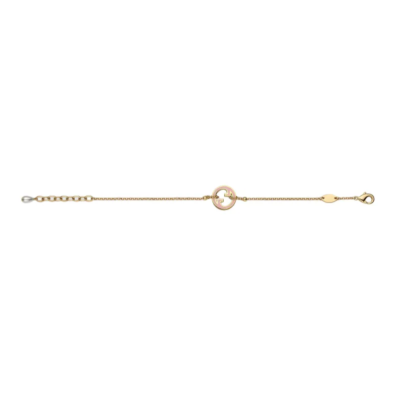 GUCCI Enamel Bracelets Unisex Pink-2