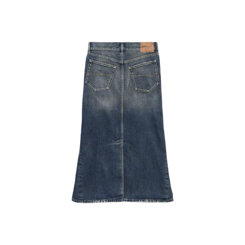 Balenciaga Denim Maxi Skirt-1