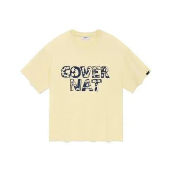 COVERNAT SS24 T Shirt Men's Light Yellow