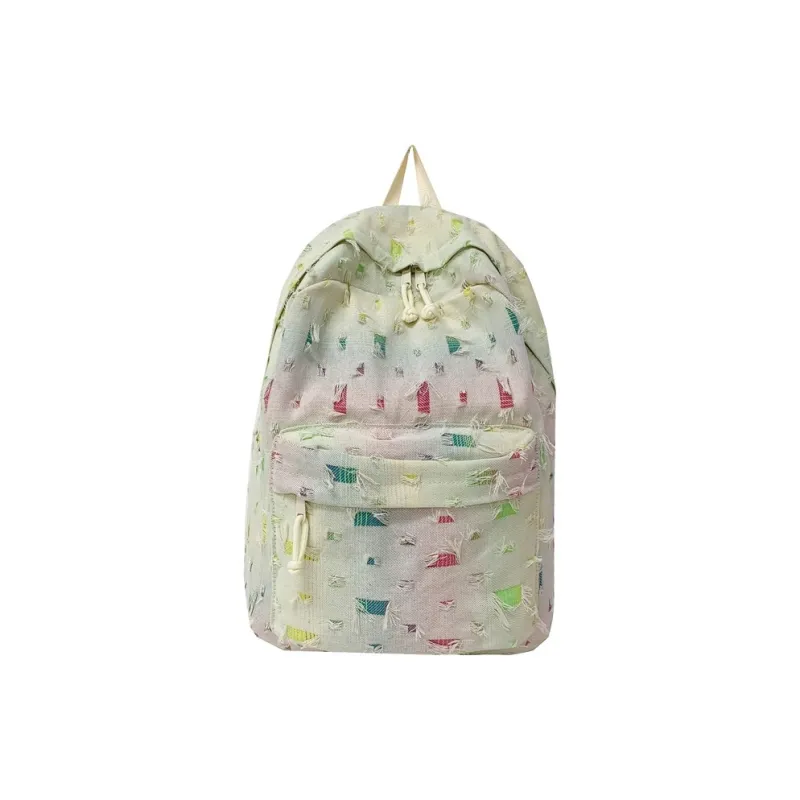 LUVISTRUE Composite Cloth Five Pointed Star Backpack Regular Women's Multicolor-10