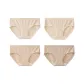 Colored Cotton Beige-Colored Cotton Stripes-Multicolor Cotton Brown-Multicolor Cotton Coffee (4 Pack)