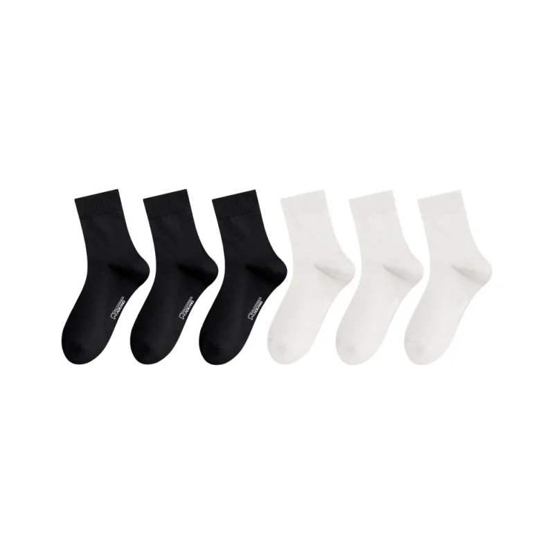 AOKANG Mid Calf Socks Men's 6 Pack-0