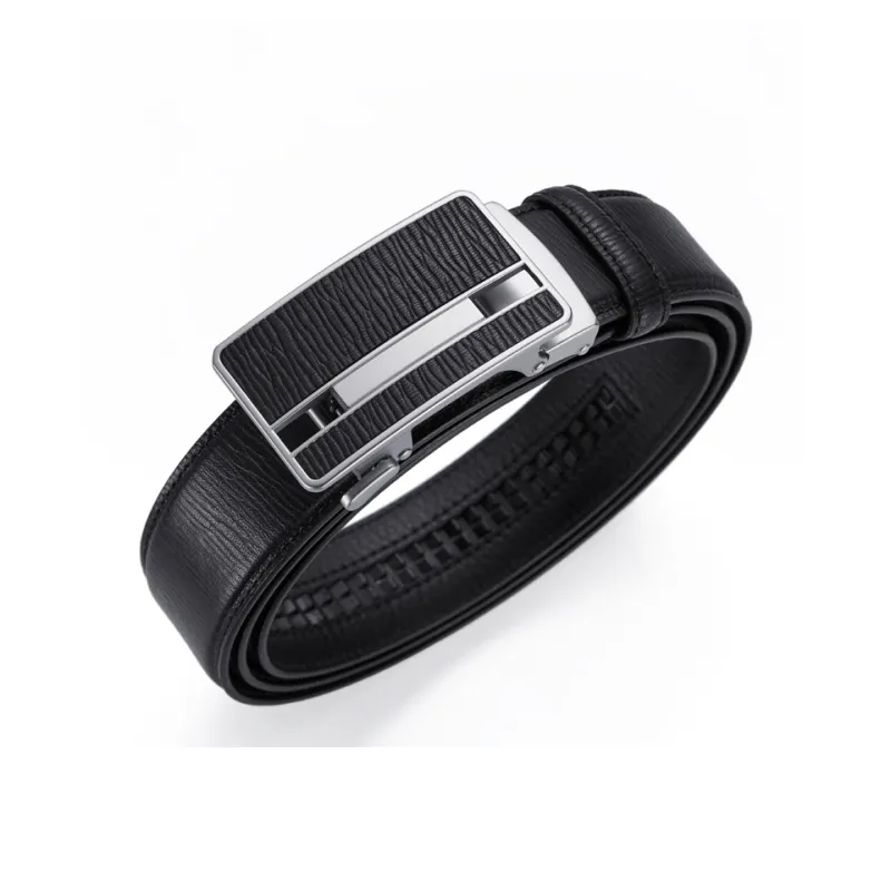 GUSKI Top Grain Cow Leather Belt, Luxury Elegance Belt Men's Width 3.5cm Gift Box Set-5
