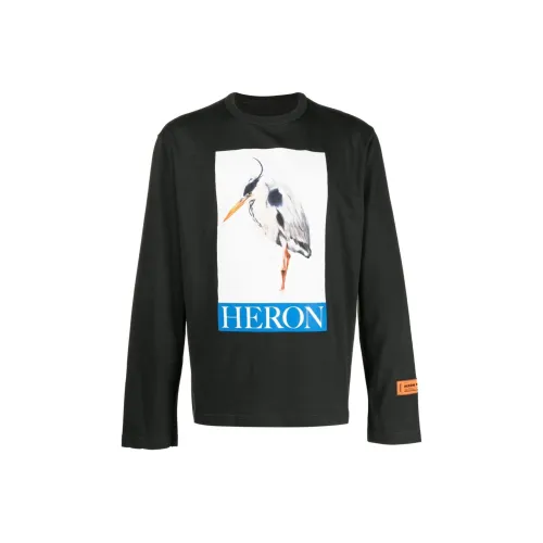 HERON PRESTON Heron Bird Painted T shirt