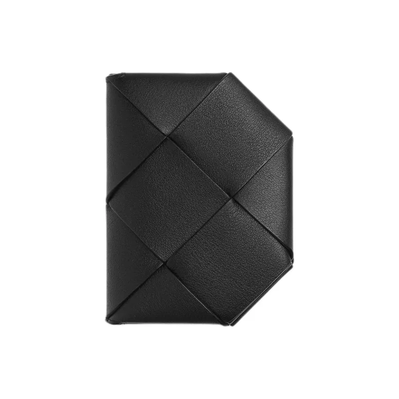 Bottega Veneta Diago Calfskin Card Holder Men's Black-0