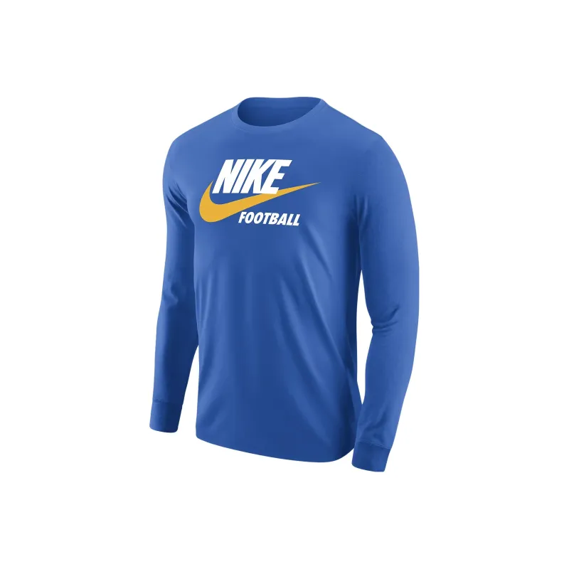 Nike Football T-Shirt Men's Blue-0
