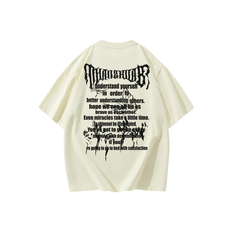 Cotton Short Sleeved T Shirts Unisex-21