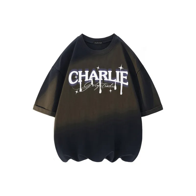CHARLIE GOLF T Shirt Unisex Black-1