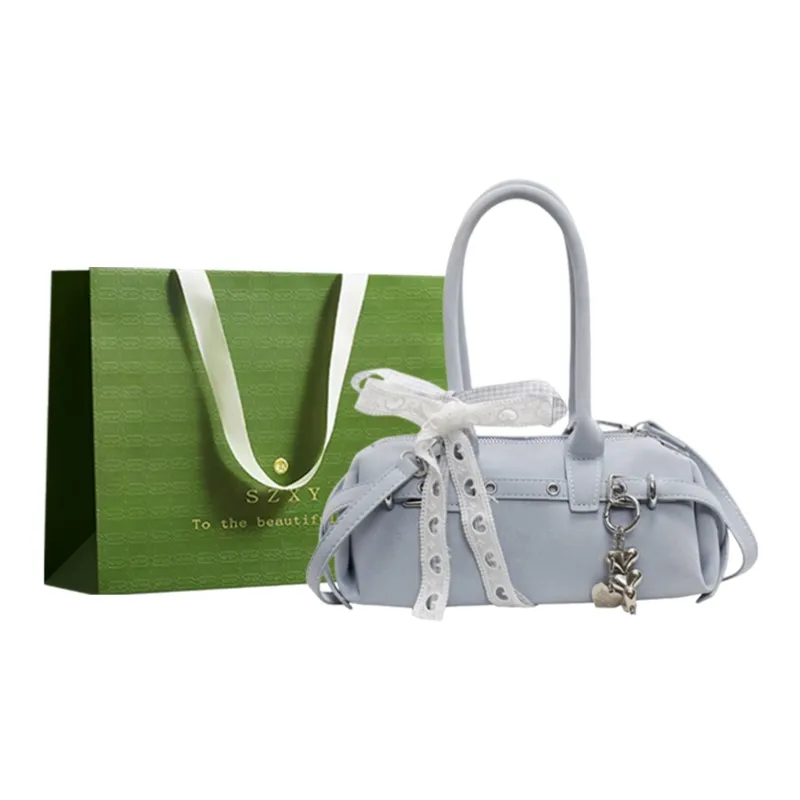 Three Ducklings PU Shoulder Bag Crossbody Bag Handbag Regular Women's Ecru/Blue/Pink/Black-4