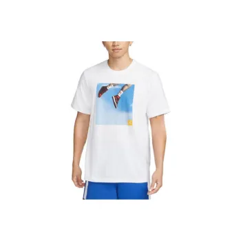 JORDAN Winter Utility T Shirts Men White