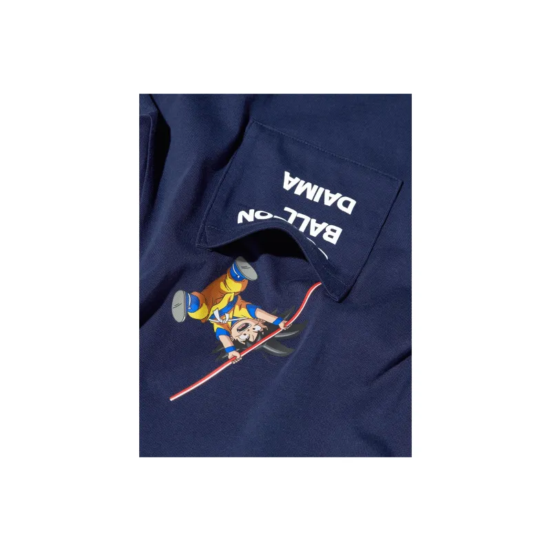 Dragon Ball X UNIQLO Dragon Ball Collaboration T Shirts Unisex Navy-1