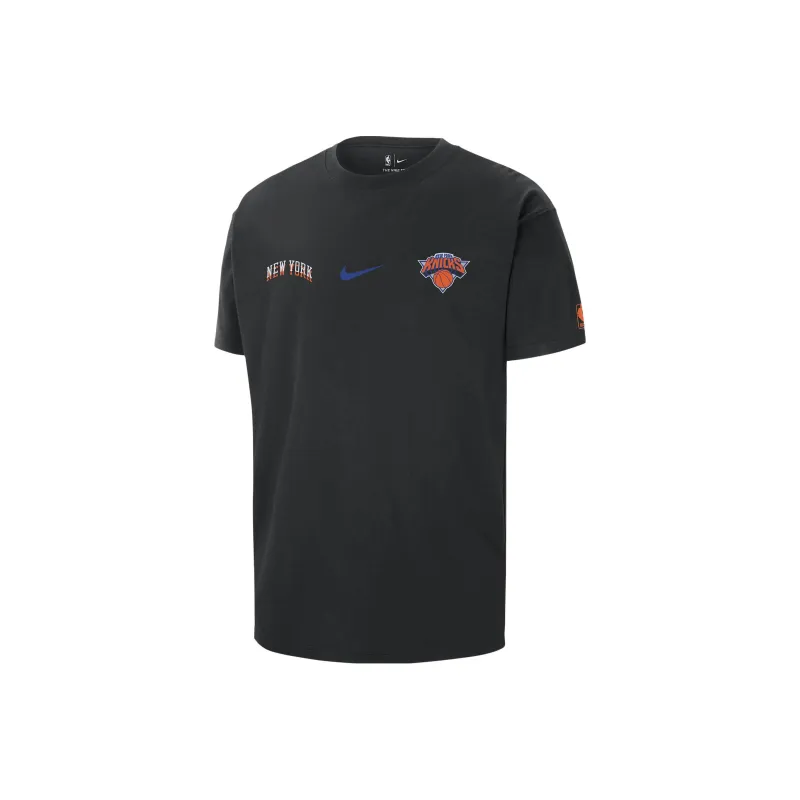 Nike NBA New York Knicks 2023/24 City Edition T-Shirt City Edition 2023/24 Season New York Knicks Men's Black-0