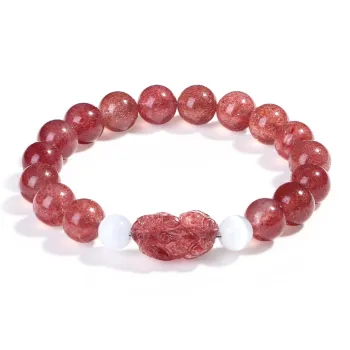 PUTUOSHANWENCHUANG Crystal Bracelets Unisex