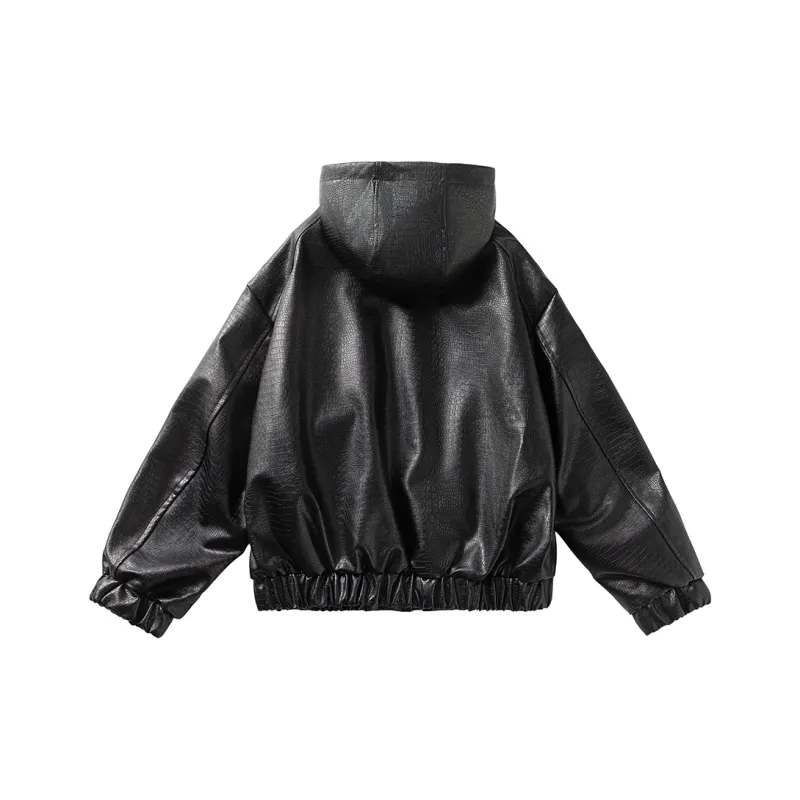 WELTER EXPERIMENT Leather Jackets Coats Unisex-1