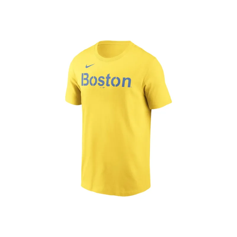 Nike Boston Red Sox City Connect Wordmark Men's Nike Mlb T Shirt-0
