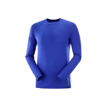 SALOMON CROSS RUN Long Sleeve T-Shirt T-Shirt Men's Blue