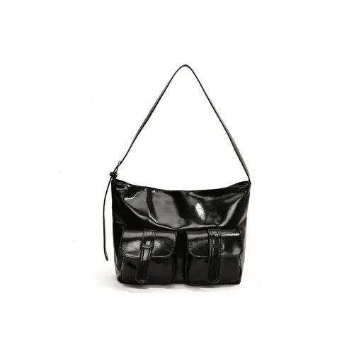 DALO PU ALM tote Bag Shoulder Bag Women's Black/Silver/White/Brown/Red