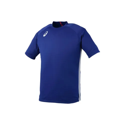 Asics Football Jersey T-Shirt Men's Blue