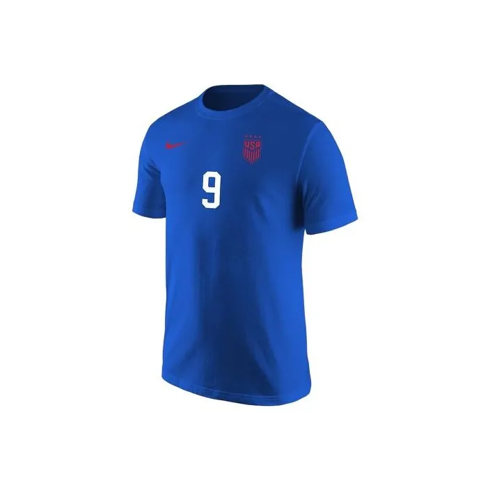 Nike USA Soccer Team Olympic Series Soccer T-Shirt T-Shirt Men's Blue-0