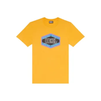 DIESEL T Shirts Men Yellow