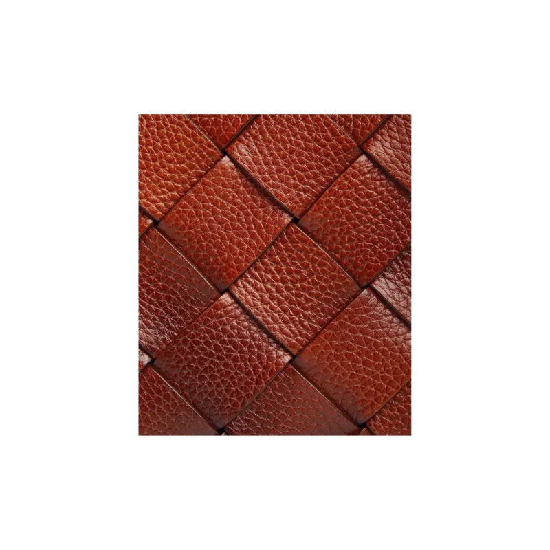 Bottega Veneta Diago Calfskin Crossbody Bag Men's Brown-5