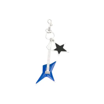 VERSACE Charm detail Keyring