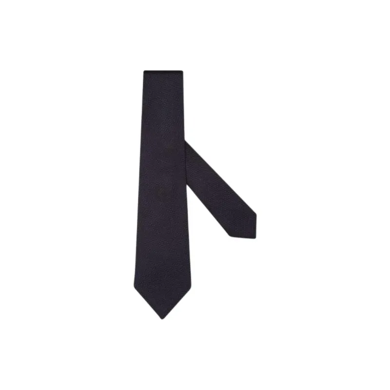 Ermenegildo Zegna Jacquard Pattern Tie-0