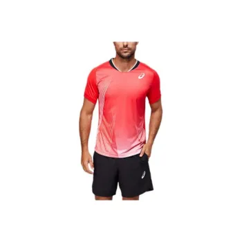 Asics Match Graphic Tee T-Shirt Men's Red