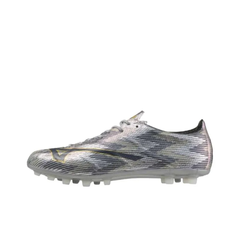 Mizuno Alpha 2 Soccer Shoes Unisex Silver Gold-0