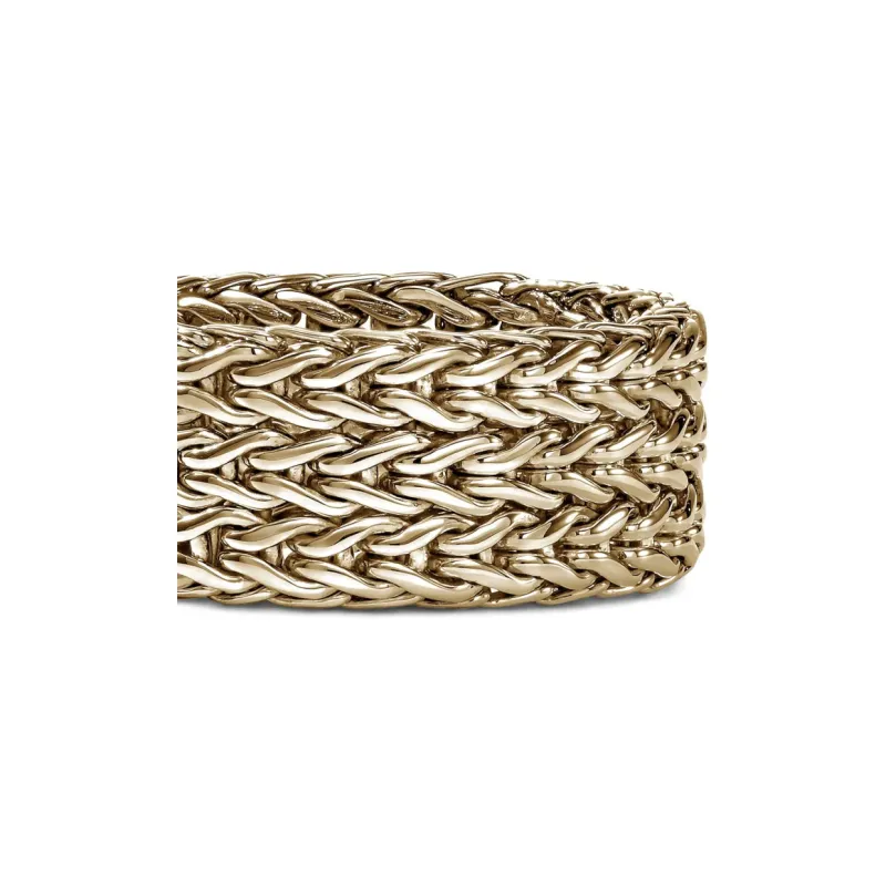 John Hardy 18kt Yellow Gold Classic Chain Ring-2