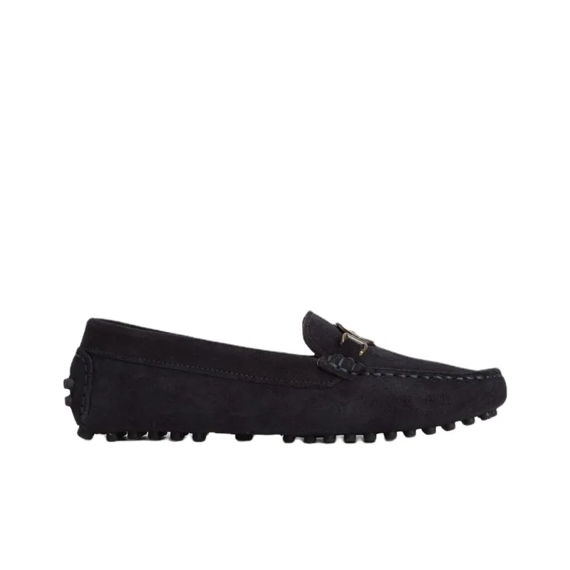 BARBOUR Laire Beanie Shoes Women's Blue-1