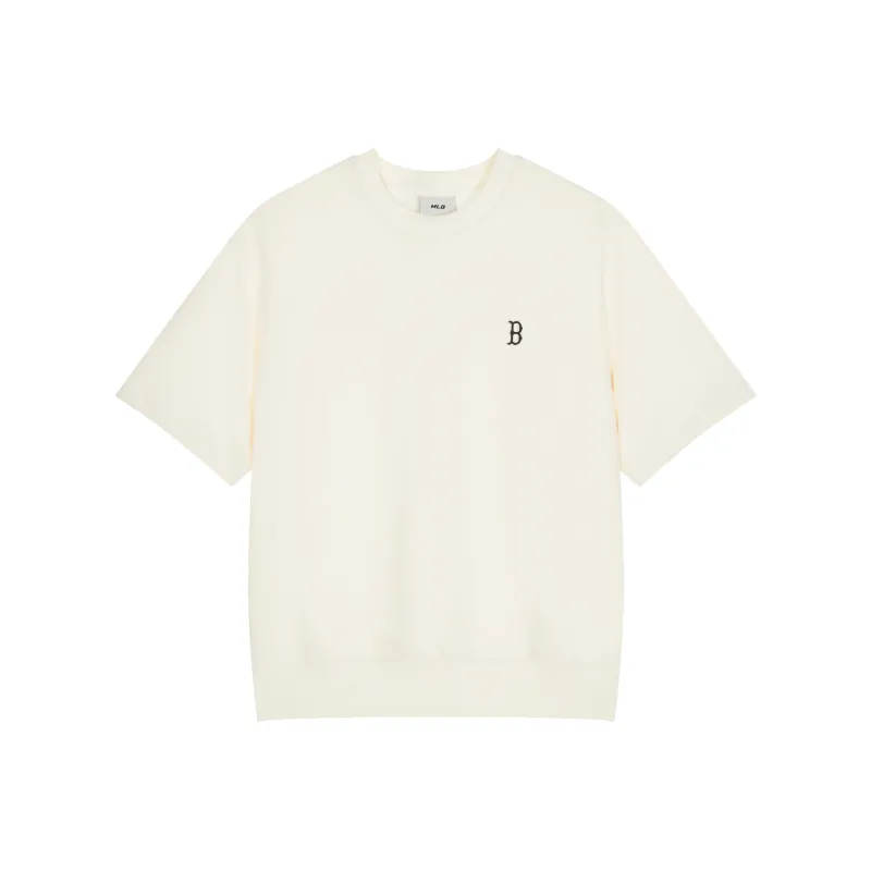 MLB SS24 Set in Sleeve T Shirt Unisex White-0