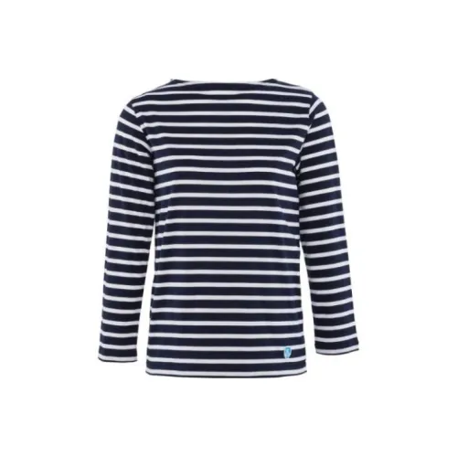 SAINT JAMES T Shirt Unisex Marine Blue