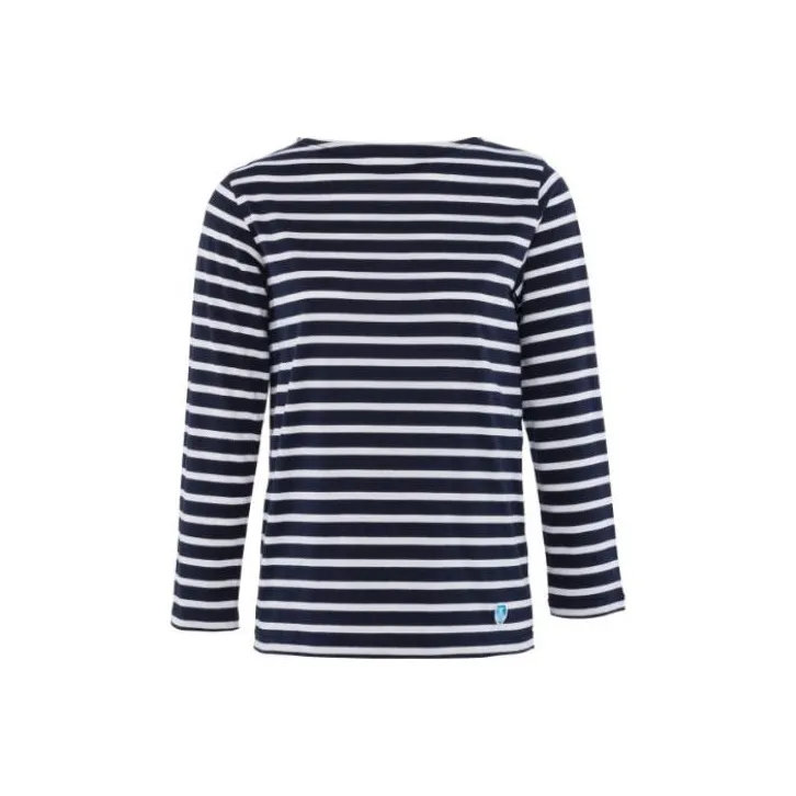 SAINT JAMES T Shirt Unisex Marine Blue-0