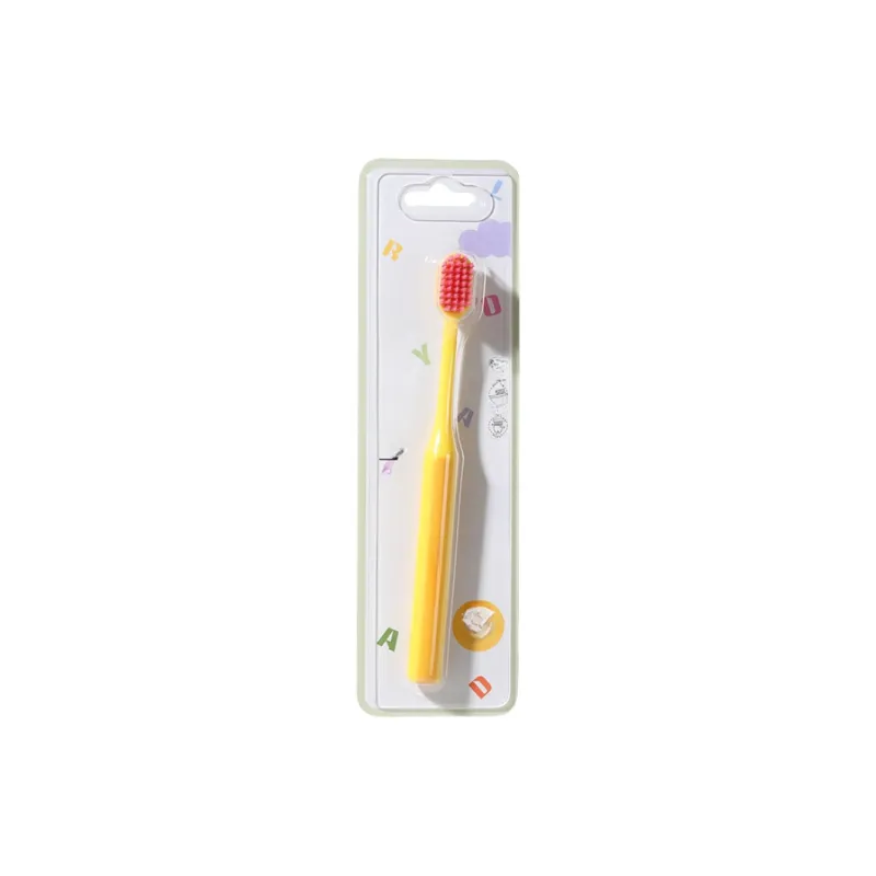 CHENYISHENG Adult Toothbrush Single Pack Dopamine Infused Home Use Couple Wide Head Soft Bristles Toothbrush-0