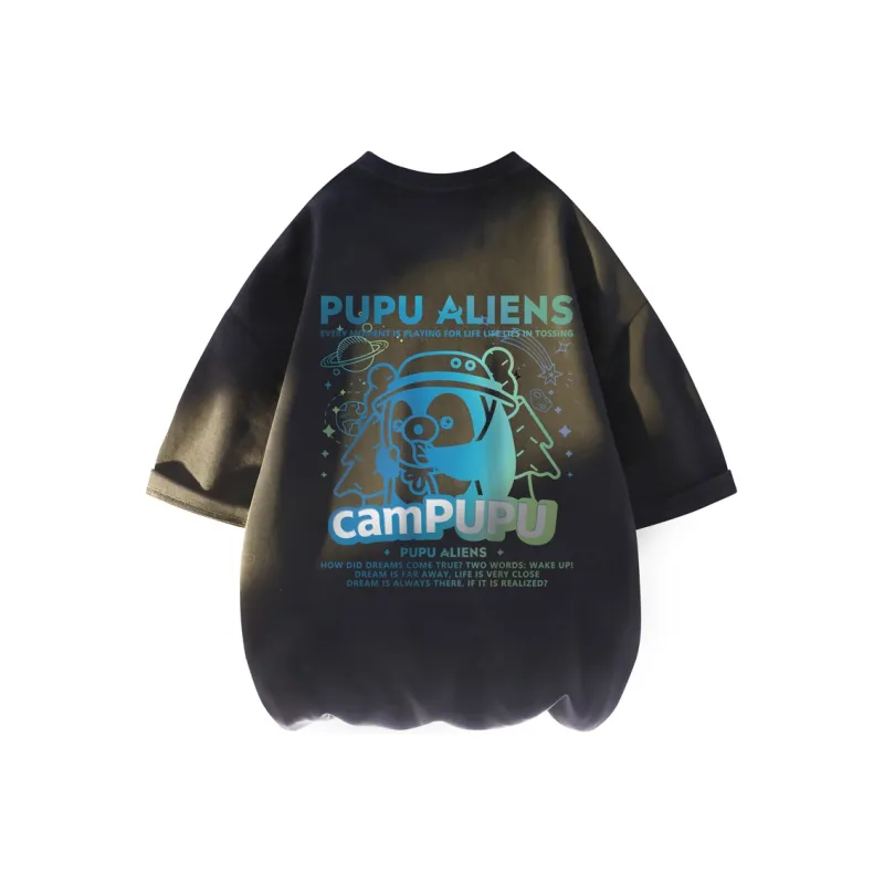 PUPU ALIENS T-Shirt Summer Unisex 2 Pack-3