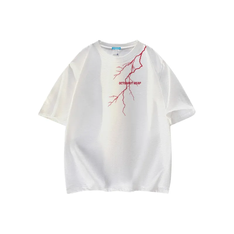 Small Columns Under The Sea T Shirt Unisex White-7