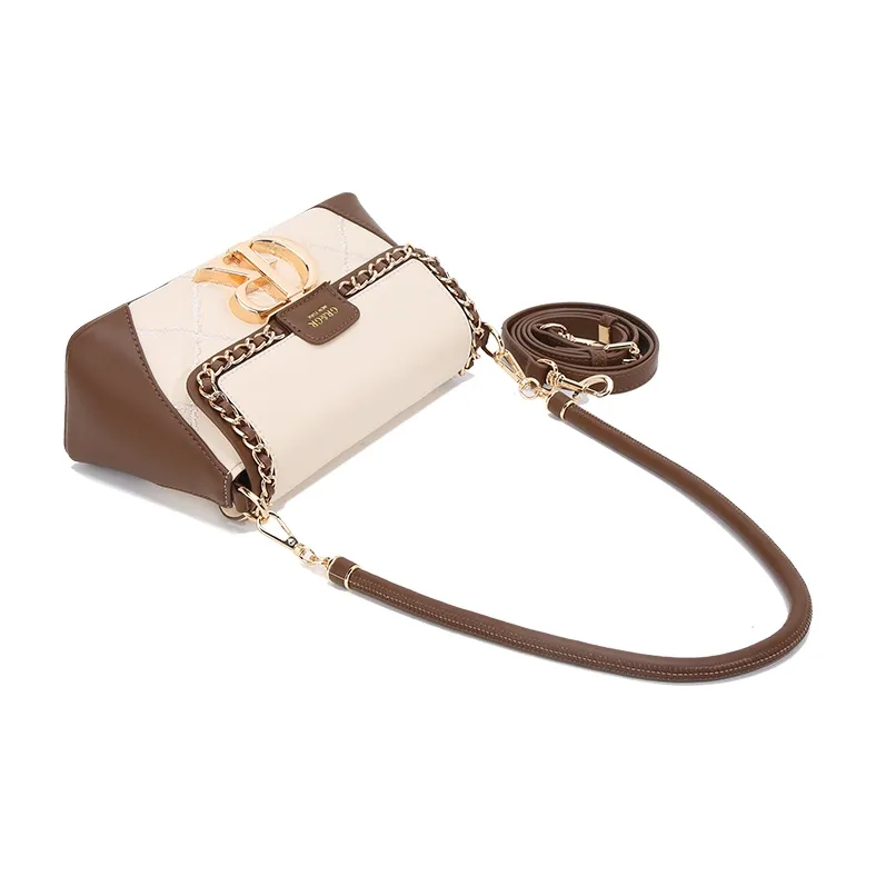 BUHOWE Polyurethane PU Shoulder Bag Women's Multicolor-1