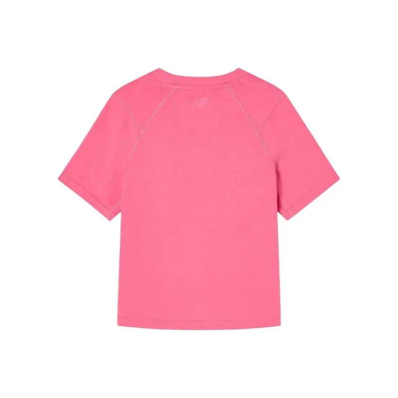 New Balance T Shirt Women's 25 Pink-1