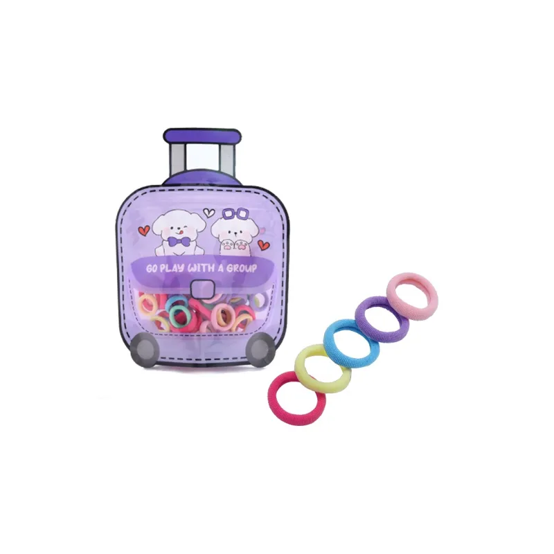 ROYALSASA Rubber Band Hair Tie Women's-4
