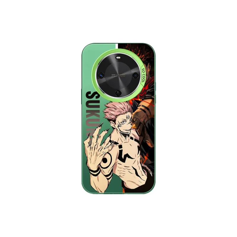 DAHUAXIAN Acrylic Material Jujutsu Kaisen Premium Feel Phone Cases Compatibility With MVMOM 30 Minimalist Trendy Style-9