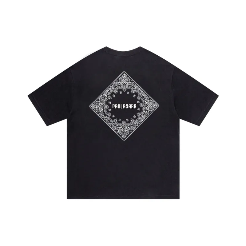 PAULASARA Short Sleeved T Shirts Unisex-0