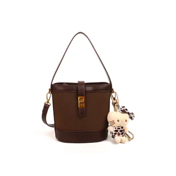Meow In The Grass PU Crossbody Handbags Women's Multicolor