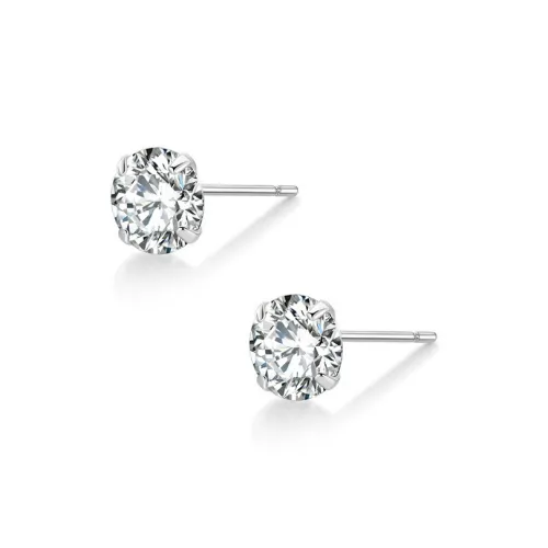 STARKING S925 Silver Stud Earrings Women's