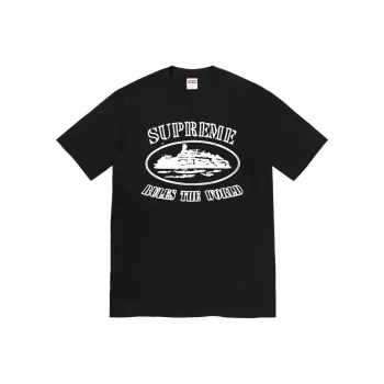 Corteiz X Supreme Corteiz Co brand T Shirts Unisex Black