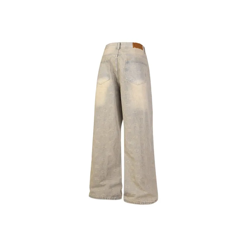 Universal Templates Jeans Unisex Yellow Mud-2