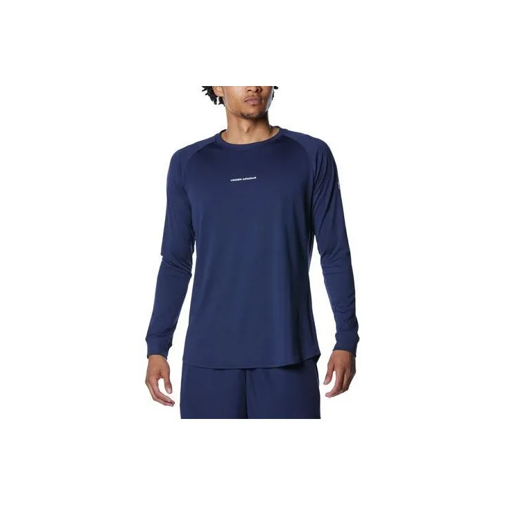 Under Armour UA Long Shot T Shirt Men's Marine Blue-0
