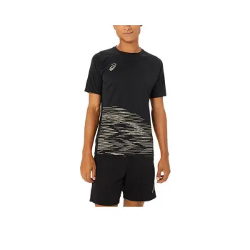 Asics T Shirts Men Black